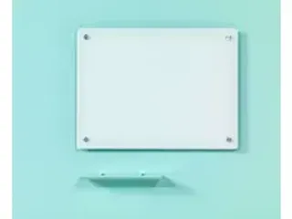 OUTLET Glass2write Glasbord Magneethoudend 100x150cm Wit - 2