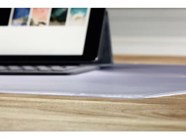 Schrijfonderlegger Duraglas 50x65cm Transparant Kunststof