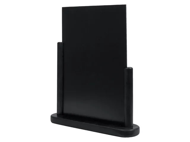 Krijtbord Securit Elegant 21x28x7cm zwart hout