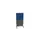scheidingswand,HxB 1545x800mm,MS-donkergrijs,BN6016-blauw