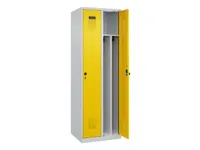 C-plus-p Armoires vestiaires avec paroi