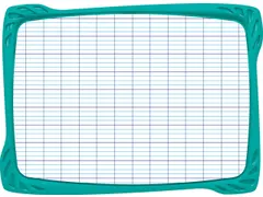 Maped Flex Whiteboard 24x15cm onbreekbaar toebehoren Assorti