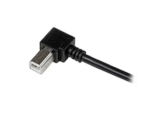 2m USB 2.0 A naar rechtshoekige B-kabel M/M - 4