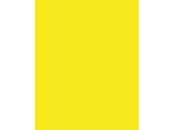 Etalagekarton Folia 48x68 cm 400gr Nr 125 Geel