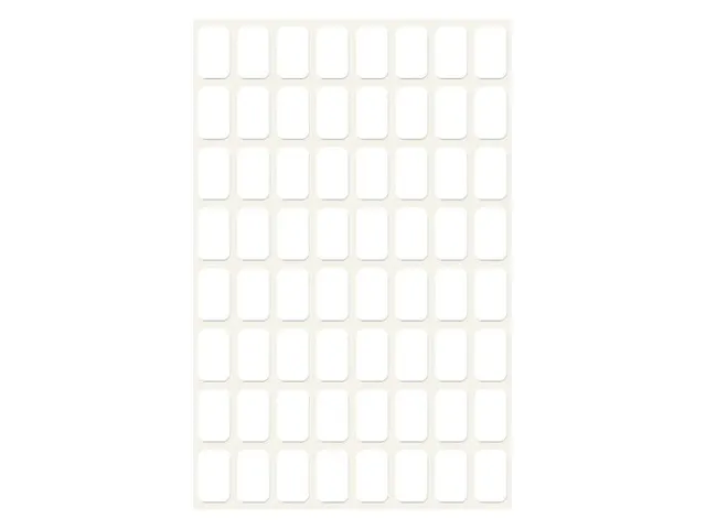 Etiket Avery Zweckform 3041 13x8mm wit 384 stuks