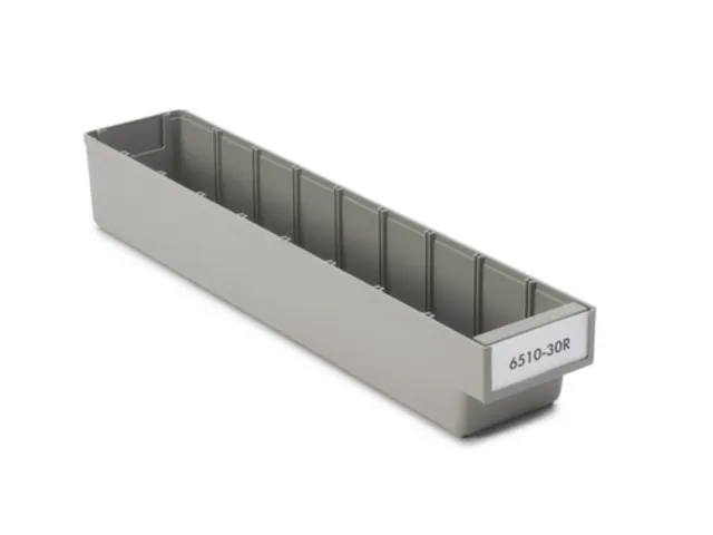 stellingbak,HxBxD 80x94x500mm,PP,grijs