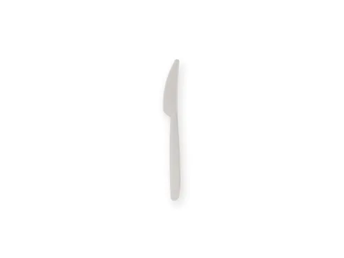 Mes IEZZY herbruikbaar PP 185mm 50 stuks Wit