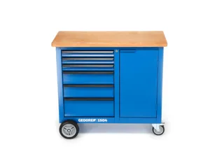 1504 0321 Rolwerkbank met 6laden - 2