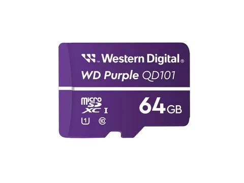 Western Digital WD Purple SC QD101 64 GB MicroSDXC Klasse 10