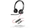 Poly Blackwire 3320 Stereo USB-C Headset + USB-C/A adapter