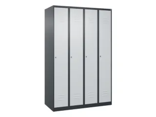 locker,HxBxD 1850x1200x500mm,4vak,vak B 300mm,cil.-slot - 1