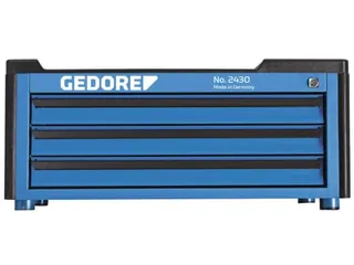 GEDORE 2430 Gereedschapskist met 3laden - 1