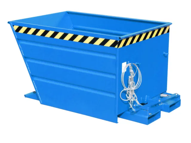 kiepbak,HxLxB 890x1440x1200mm,1,1m³,draagverm. 1500kg,RAL 5012