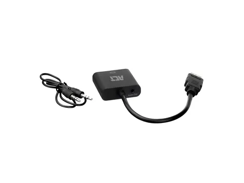 Adapter ACT HDMI naar VGA met audio 0.15 meter