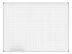 Whiteboard MAULstandard Raster 10x10 mm 90x120cm