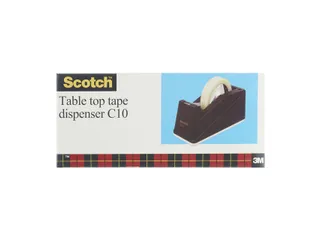 Plakbandhouder Scotch C10 verzwaard zwart - 1