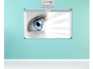 Projectiebord Extraflat 150x240cm 16:10 mat wit finger touch - 4