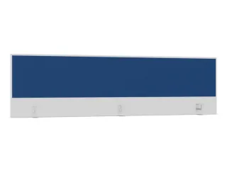 opzetpaneel,v. bureau,aanbouw achter,B 2000mm,Bl-wit,BN6016-blauw - 1