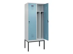 locker voor scheiding van kleding,HxBxD 2120x800x500mm,2vak