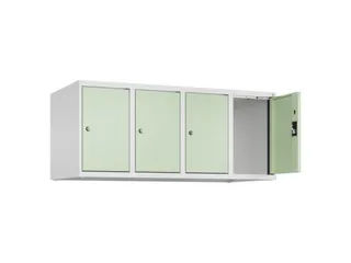 opzetkast,v. locker,4vak.,vak B 300mm,HxBxD 500x1200x500mm - 1