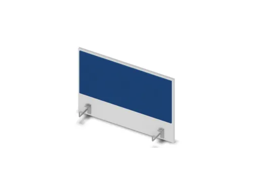 opzetpaneel bureau aanbouw zijkant Bl-wit BN6016-blauw 800mm