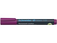 marker Schneider Maxx 133 permanent beitelpunt paars