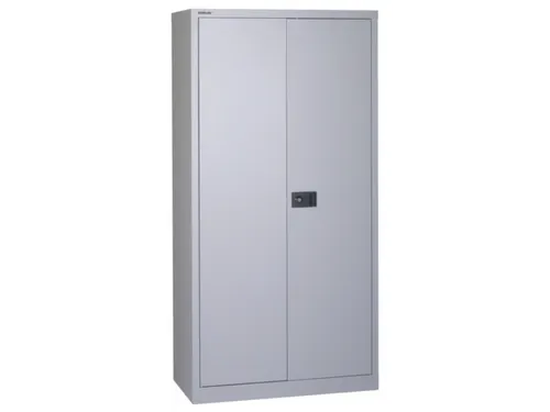 kantoorkast openslaande deuren HxBxD 1806x914x400mm Stalen lichtgrijs