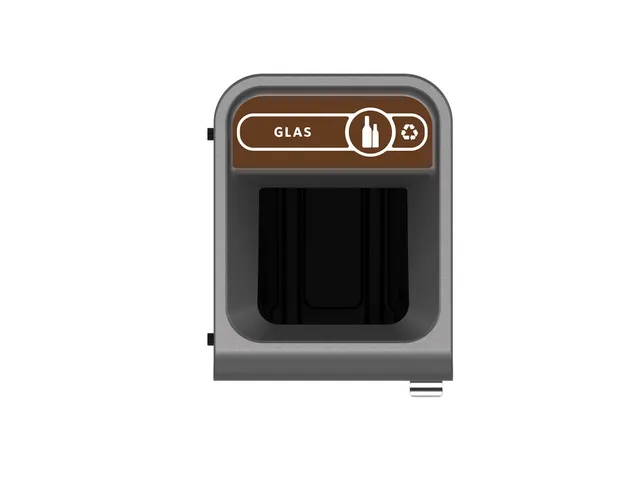 Configure Recyclingstation Glas 57 Liter Antraciet Bruin