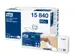 Tork Universal Gevouwen Servetten 15840 2-laags Wit 22x33cm 1/4 vouw