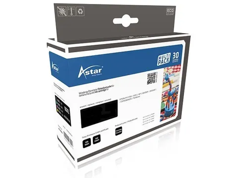 AS70866 ASTAR HP 308E Envy Inkt multipack (2) rebuilt 1x640/1x360