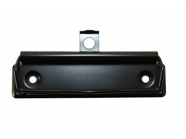 Papierklem MAUL Beugelklem staal 100mm zwart