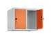 opzetkast,v. locker,2vak.,vak B 300mm,HxBxD 500x600x500mm,vleugeldeur