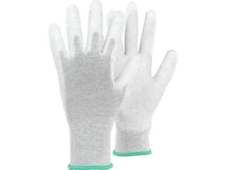Tegera 802 ESD handschoenen, grijs/wit, maat 9, per 12 paar - 1