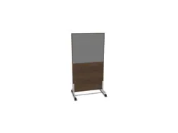 scheidingswand,HxB 1545x800mm,NV bruin hickory,BN8078-grijs
