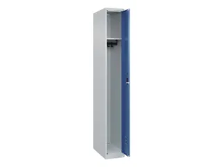 locker,HxBxD 1850x250x500mm,1vak,vak B 250mm,cil.-slot,staand op vloer - 1