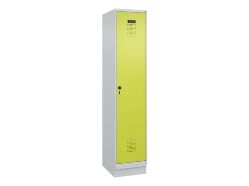locker voor scheiding van kleding,HxBxD 1950x400x500mm,1vak