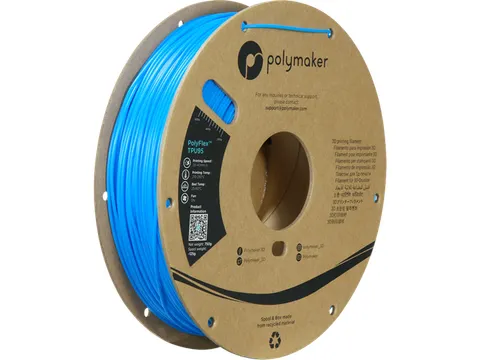 TPU-95A 1,75mm blauw 0,75kg PolyFlex 3D Filament