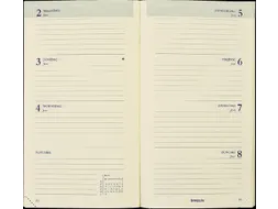 Agenda 2027 Brepols Interplan Lima 7dagen/2pagina's zwart