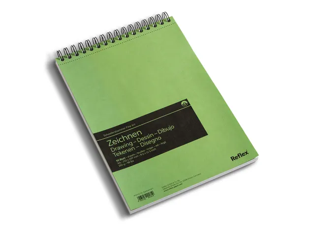 Tekenpapier A4 160 G/m2 Spiraalblok 50 Vel