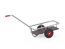 Handtrekwagen 6091L vuurverzinkt 200kg 690x356mm Luchtbanden