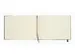Schetsboek Kangaro A5 landscape cold grey PU HC 80 vel 140gr roomwit m