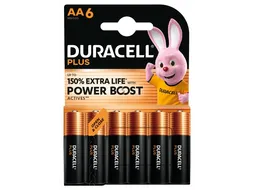 Batterij Duracell Plus Powerboost AA 6 stuks