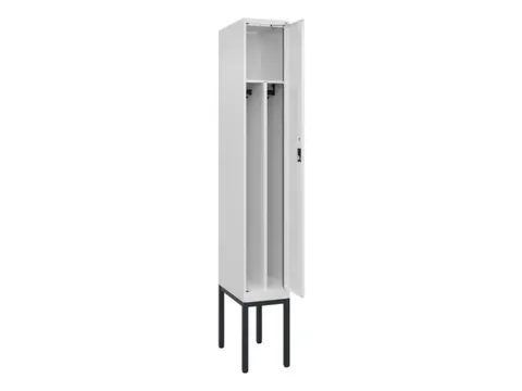 locker voor scheiding van kleding,HxBxD 2120x300x500mm,1vak