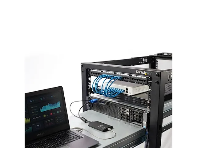 KVM-Console via USB 2.0 Draagbare Laptop Adapter