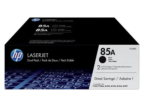 HP 85A CE285AD Toner Duopack 16K Zwart Origineel