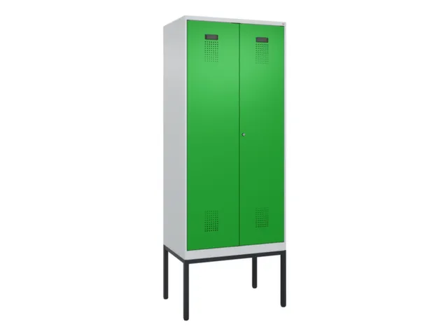 locker voor scheiding van kleding,HxBxD 2120x800x500mm,2vak