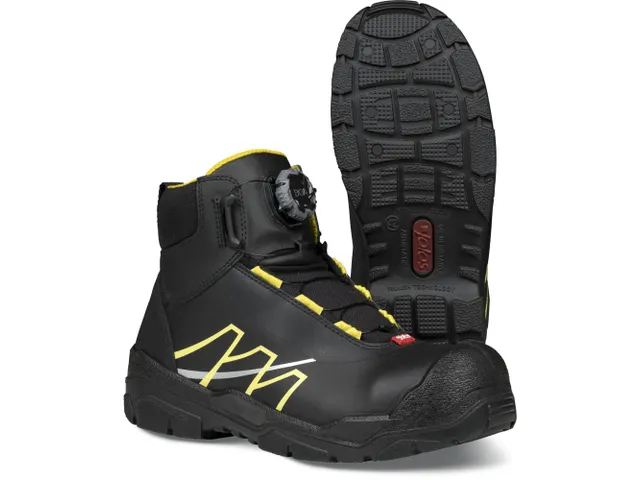 Jalas Gran Premio 1598 GP S3 veiligheidsschoenen HRO zwart/geel mt 49