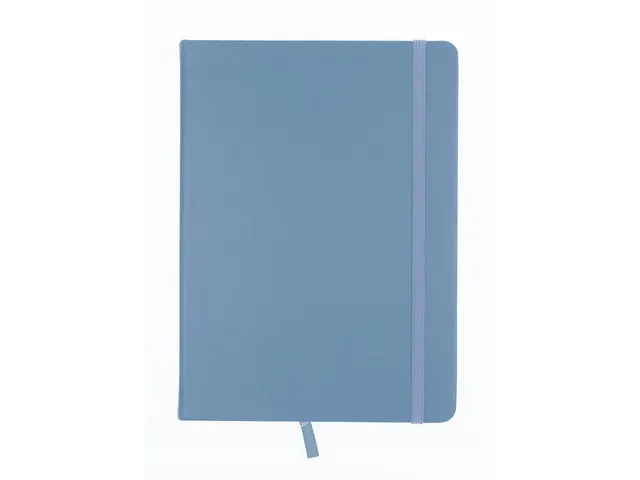 Schetsboek Kangaro A5 sky blue PU HC 80 vel 140gr roomwit met elastiek