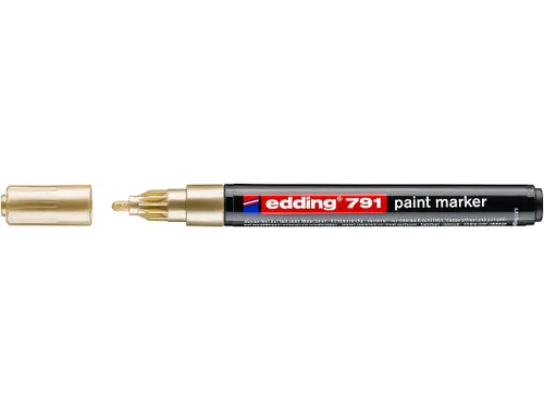 Paintmarker edding 791 alcoholbasis 1-2mm goud