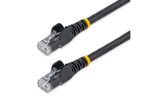 10m Cat5e patchkabel met snagless RJ45 connectors UTP zwart